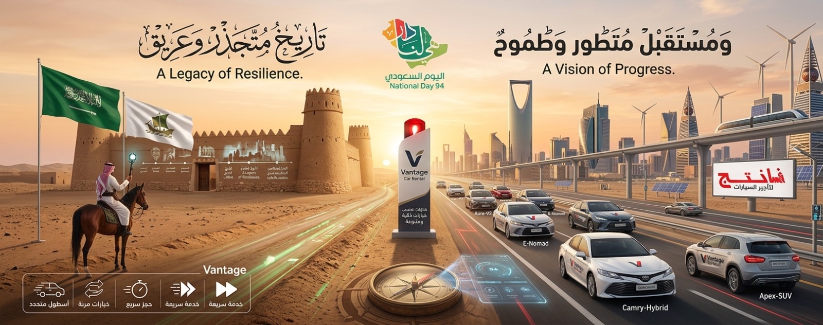 اليوم الوطني السعودي.. تاريخ وطن ومستقبل يتطور